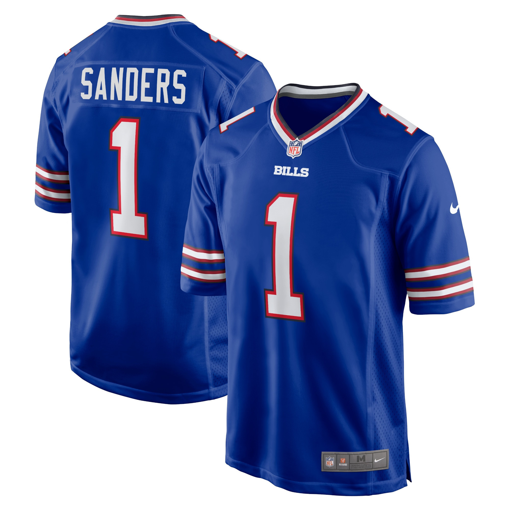 Emmanuel Sanders Buffalo Bills Game Player Jersey - Royal Nfl