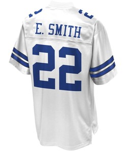 Emmitt Smith Dallas Cowboys Nfl Pro Line Retired Player Replica Jersey - White