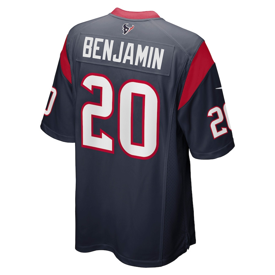 Eno Benjamin 20 Houston Texans Game Player Jersey - Navy
