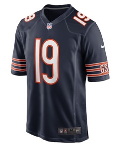 Equanimeous St. Brown Chicago Bears Game Player Jersey - Navy
