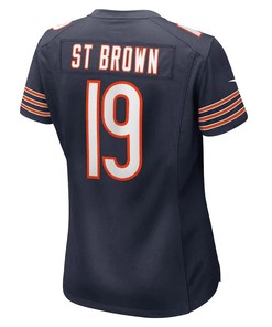 Equanimeous St. Brown Chicago Bears Women's Game Player Jersey - Navy