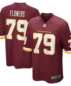 Ereck Flowers Washington Football Team Game Jersey - Burgundy Nfl