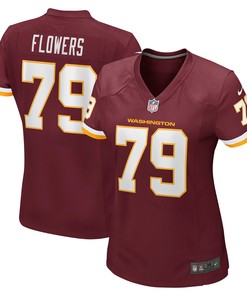 Ereck Flowers Washington Football Team Womens Game Jersey - Burgundy Nfl