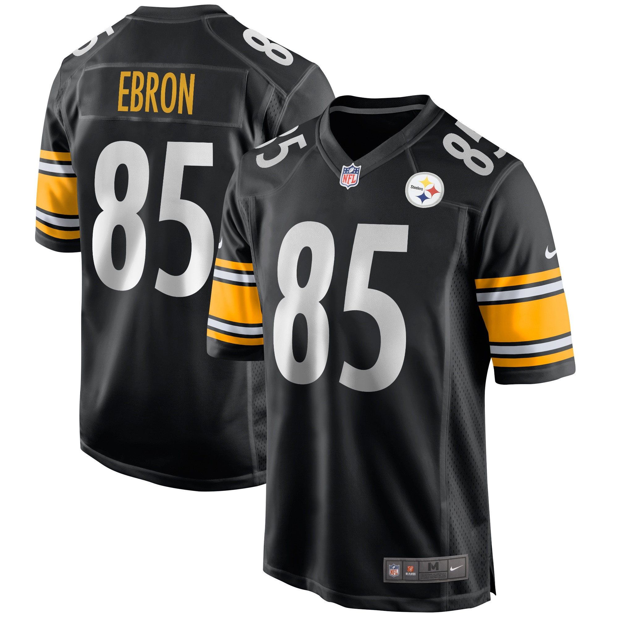 Eric Ebron Pittsburgh Steelers Game Jersey - Black Nfl
