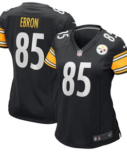 Eric Ebron Pittsburgh Steelers Womens Game Jersey - Black Nfl