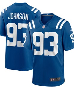 Eric Johnson Indianapolis Colts Player Game Jersey - Royal Nfl