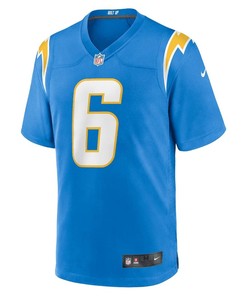 Eric Kendricks 6 Los Angeles Chargers Men Game Jersey - Powder Blue