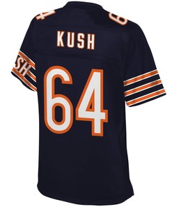 Eric Kush Chicago Bears Nfl Pro Line Womens Player Jersey - Navy