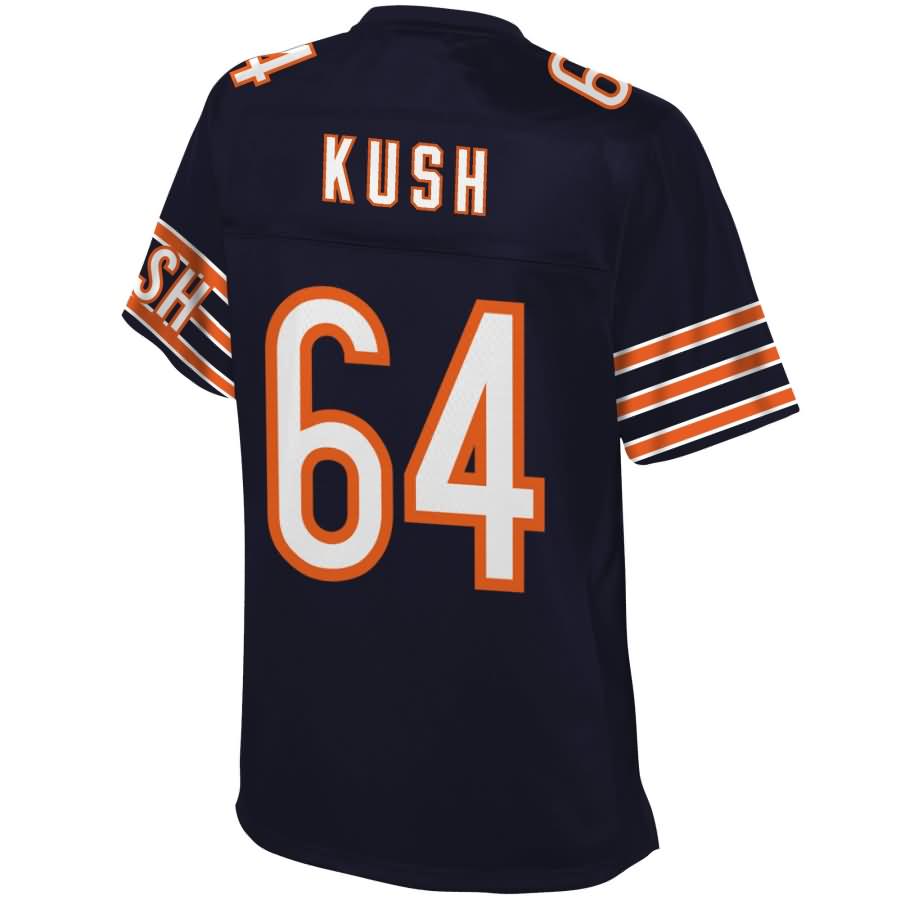 Eric Kush Chicago Bears Nfl Pro Line Womens Player Jersey - Navy