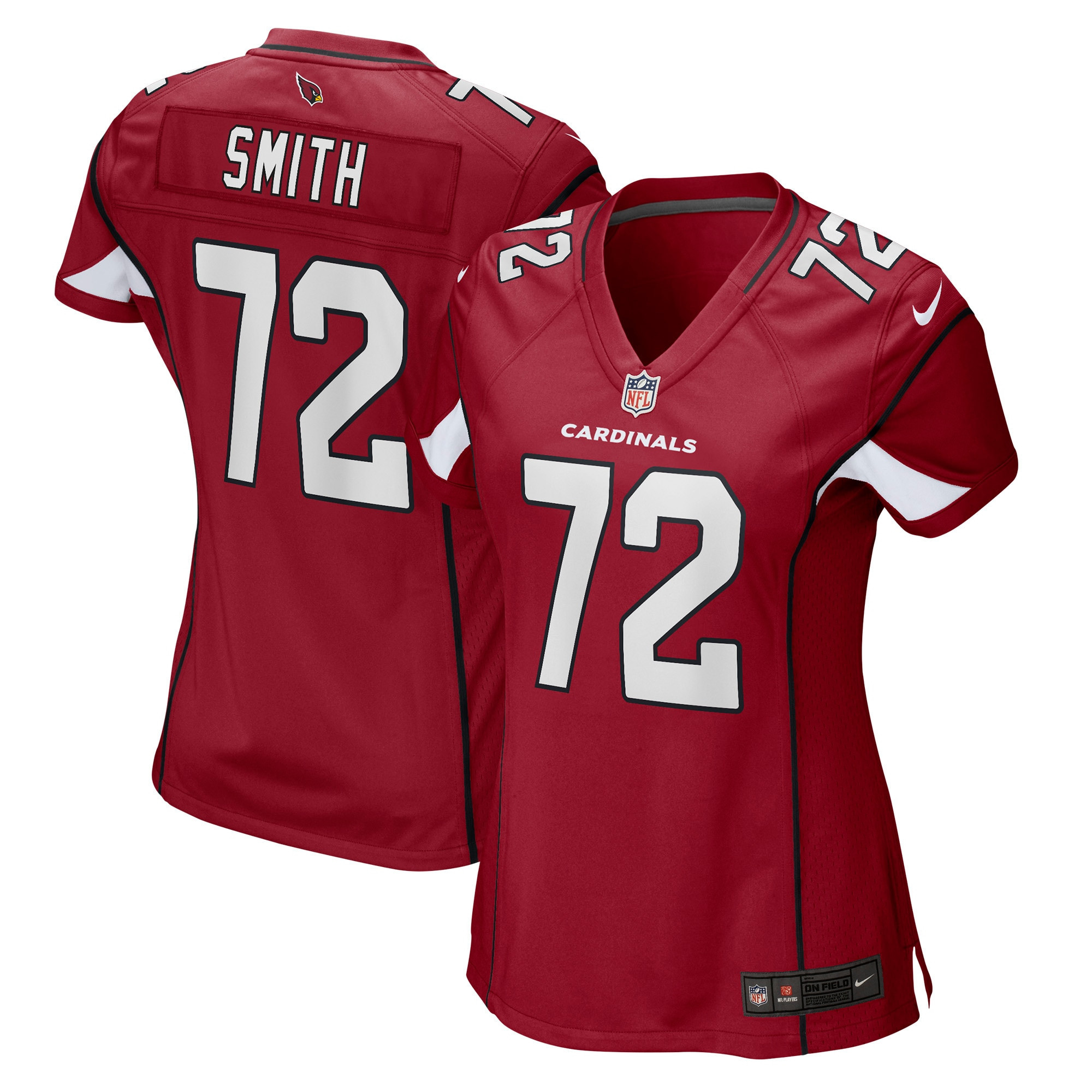 Eric Smith Arizona Cardinals Womens Game Jersey - Cardinal Nfl