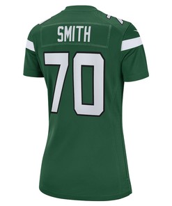 Eric Smith New York Jets Women's Game Player Jersey - Gotham Green