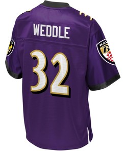 Eric Weddle Baltimore Ravens Nfl Pro Line Youth Player Jersey - Purple