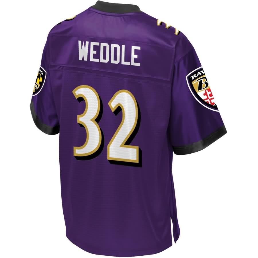 Eric Weddle Baltimore Ravens Nfl Pro Line Youth Player Jersey - Purple