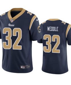 Eric Weddle Los Angeles Rams Navy Vapor Limited Jersey