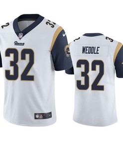 Eric Weddle Los Angeles Rams White Vapor Limited Jersey