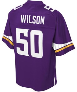 Eric Wilson Minnesota Vikings Nfl Pro Line Team Color Player Jersey - Purple