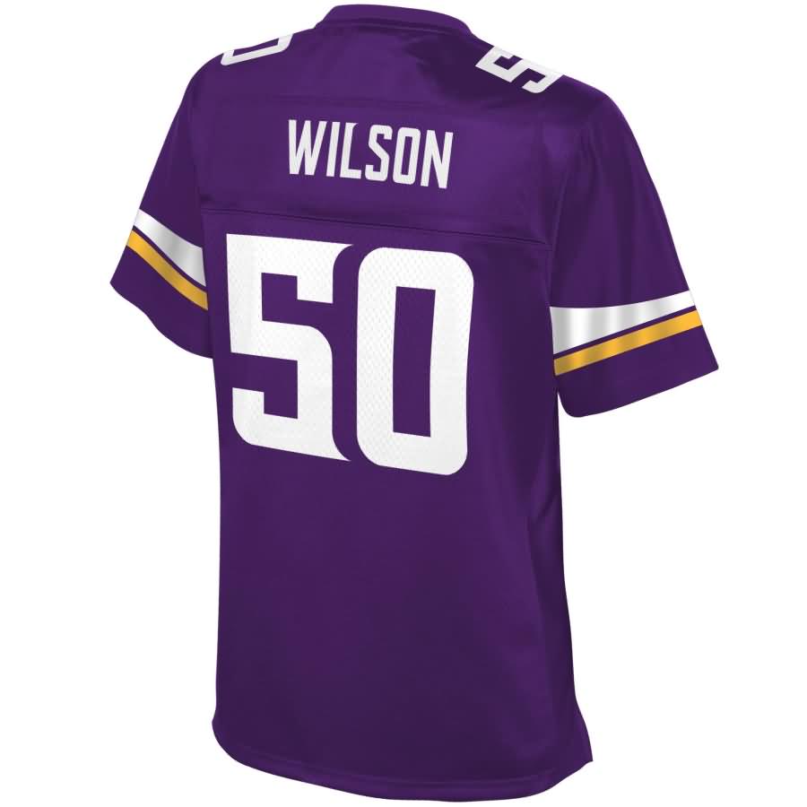Eric Wilson Minnesota Vikings Nfl Pro Line Womens Team Color Jersey - Purple