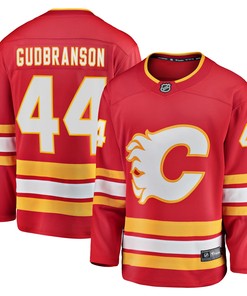 Erik Gudbranson Calgary Flames Fanatics Branded Home Breakaway Player Jersey - Red Nhl
