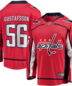 Erik Gustafsson Washington Capitals Fanatics Branded Home Breakaway Player Jersey - Red Nhl