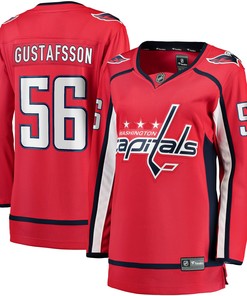 Erik Gustafsson Washington Capitals Fanatics Branded Womens Home Breakaway Player Jersey - Red Nhl