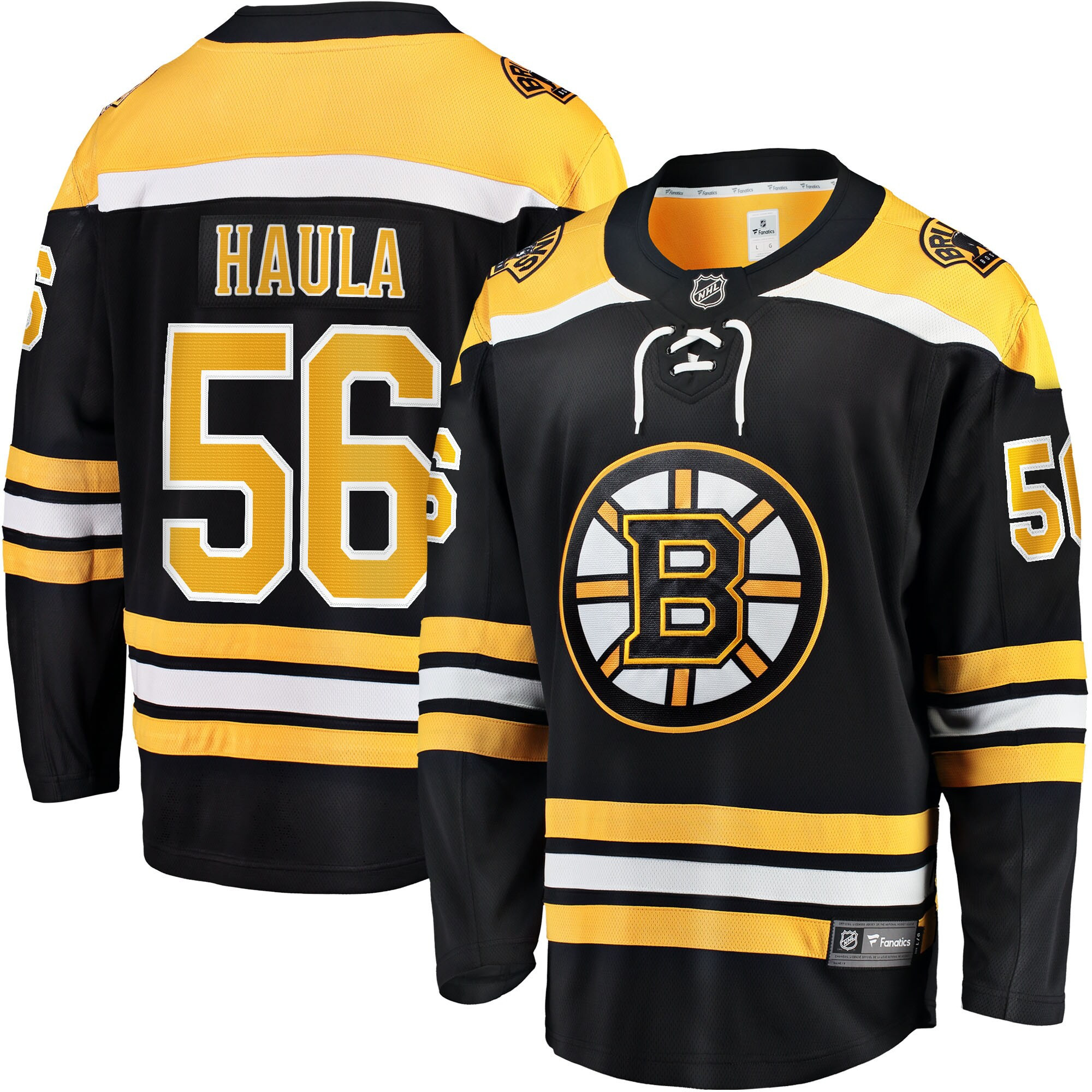Erik Haula Boston Bruins Fanatics Branded Home Breakaway Player Jersey - Black Nhl