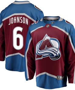 Erik Johnson Colorado Avalanche Fanatics Branded Breakaway Player Jersey - Burgundy Nhl