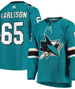 Erik Karlsson San Jose Sharks Adidas Alternate Authentic Player Jersey - Teal Nhl