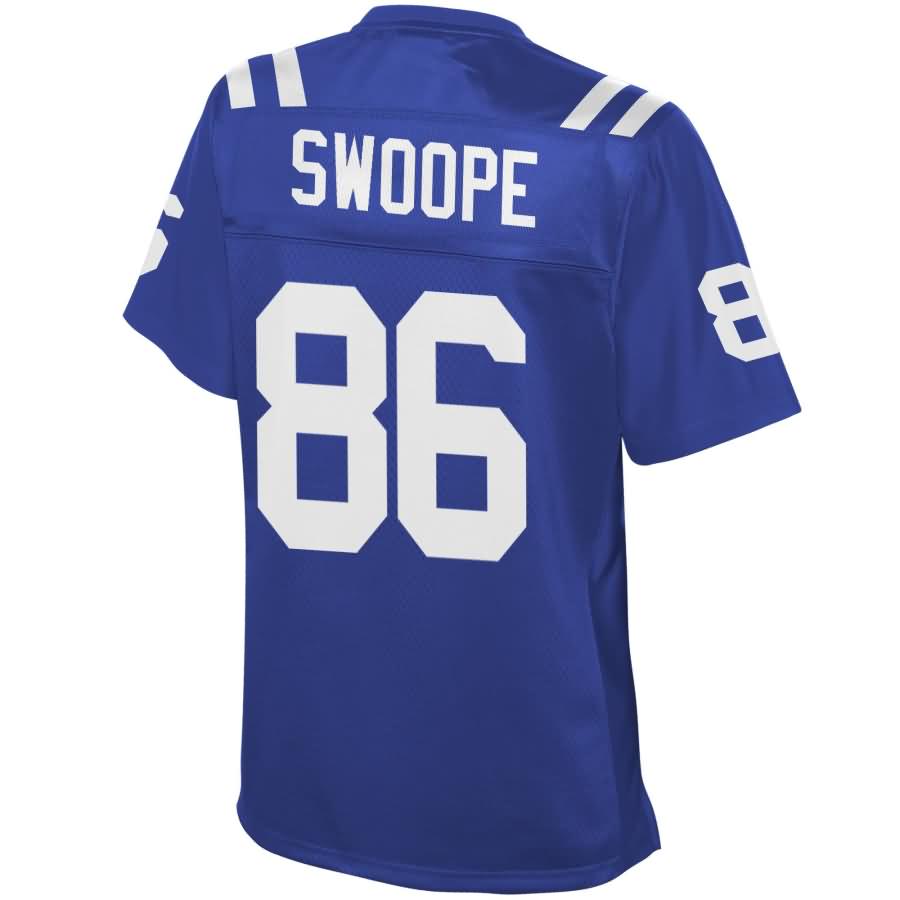 Erik Swoope Indianapolis Colts Nfl Pro Line Womens Player Jersey - Royal