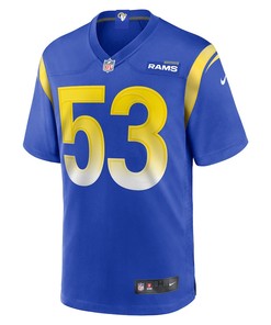 Ernest Jones Los Angeles Rams Game Player Jersey - Royal