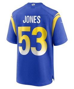 Ernest Jones Los Angeles Rams Game Player Jersey - Royal