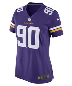 Esezi Otomewo Minnesota Vikings Women's Game Player Jersey - Purple