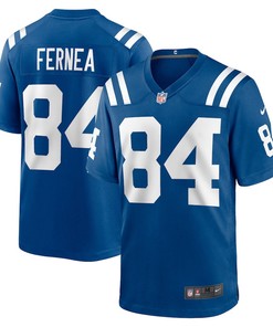 Ethan Fernea 84 Indianapolis Colts Player Game Jersey - Royal
