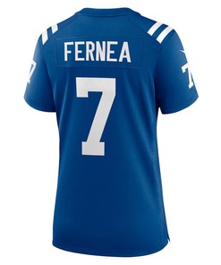 Ethan Fernea Indianapolis Colts Women's Game Player Jersey - Royal