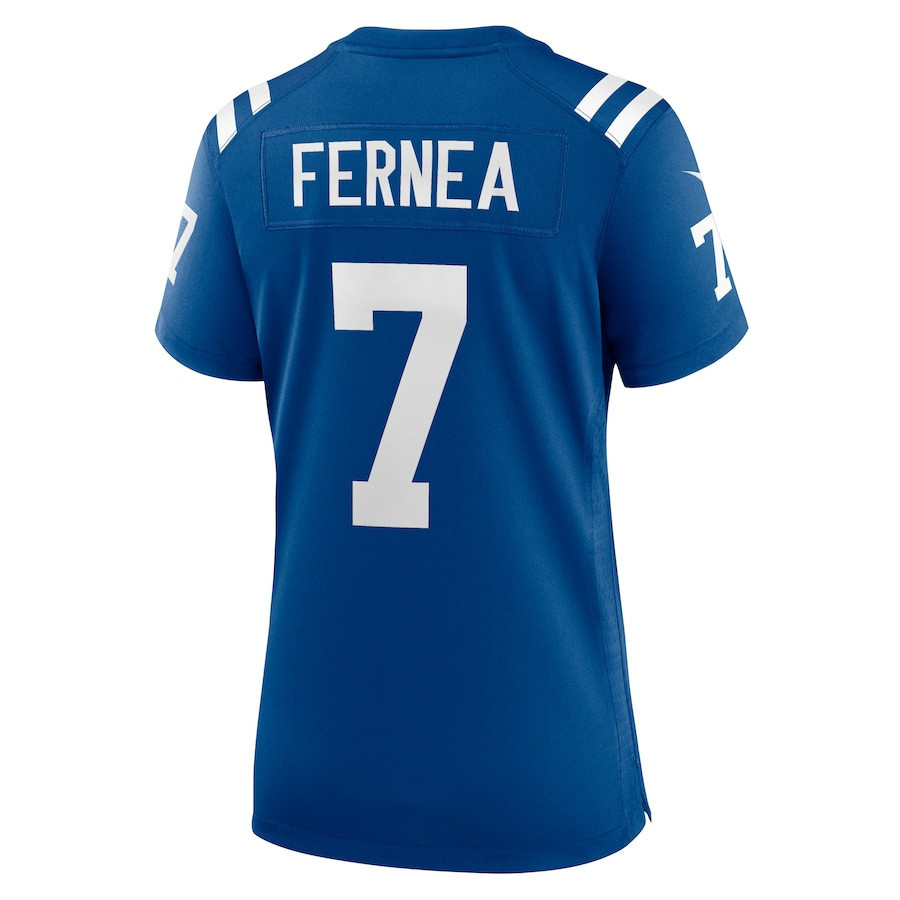 Ethan Fernea Indianapolis Colts Women's Game Player Jersey - Royal