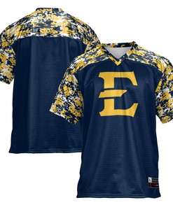 Etsu Buccaneers Football Jersey Navy Ncaa