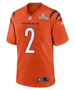 Evan McPherson 2 Cincinnati Bengals Super Bowl LVII Champions Men Alternate Game Jersey - Orange