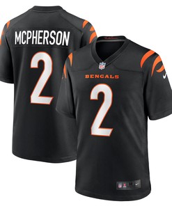 Evan Mcpherson Cincinnati Bengals Game Jersey - Black Nfl