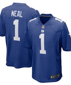 Evan Neal 1 New York Giants 2022 Draft First Round Pick Player Game Jersey In Royal