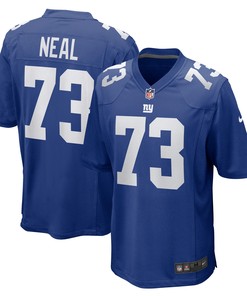 Evan Neal New York Giants 2022 Nfl Draft First Round Pick Player Game Jersey - Royal