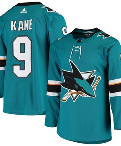 Evander Kane San Jose Sharks Adidas Home Authentic Player Jersey - Teal Nhl