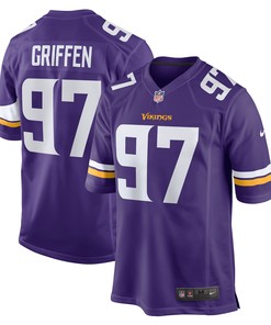 Everson Griffen Minnesota Vikings Player Game Jersey - Purple Nfl