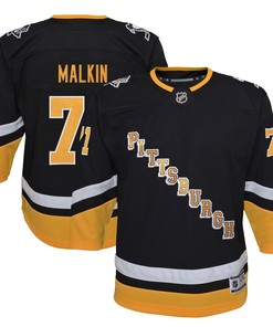 Evgeni Malkin Pittsburgh Penguins 2021/22 Alternate Premier Player Jersey - Black Nhl