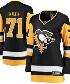 Evgeni Malkin Pittsburgh Penguins Fanatics Branded Womens Home Breakaway Player Jersey - Black Nhl