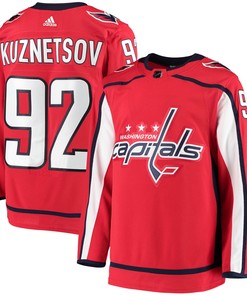 Evgeny Kuznetsov Washington Capitals Adidas Home Authentic Player Jersey - Red Nhl