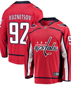 Evgeny Kuznetsov Washington Capitals Fanatics Branded Home Breakaway Player Jersey - Red Nhl