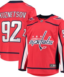 Evgeny Kuznetsov Washington Capitals Fanatics Branded Home Premier Breakaway Player Jersey - Red Nhl