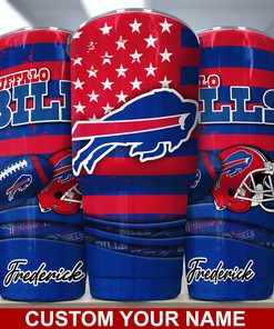 Exclusive Custom Name Tumbler - Buffalo Bills