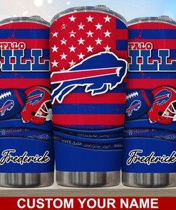 Exclusive Custom Name Tumbler - Buffalo Bills