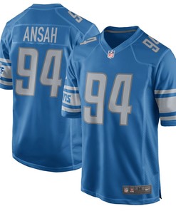 Ezekiel Ansah Detroit Lions Nike Youth 2017 Game Jersey - Blue