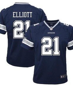 Ezekiel Elliott 21 Dallas Cowboys Infant Team Game Jersey - Navy